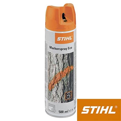 Stihl Eco Spray Marker Paint 500ml Orange 000 881 1787