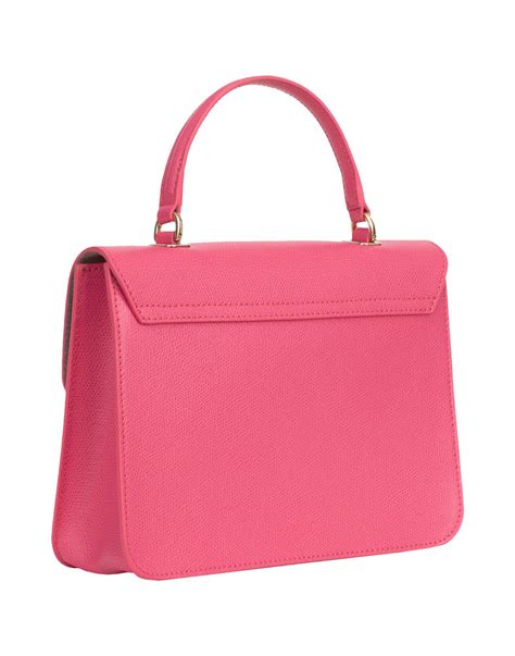 Shop with afterpay on eligible items. Furla Leather Handbag in Fuchsia (Pink) - Lyst