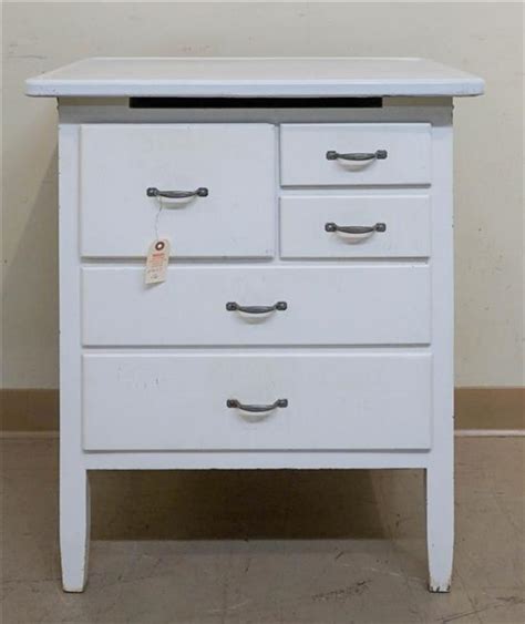 See more ideas about cabinet, hoosier cabinets, enamel. Lot - Porcelain Metal Top White Enamel Fruitwood Base Cabinet