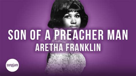 Aretha Franklin Son Of A Preacher Man Official Karaoke Instrumental Songjam Youtube