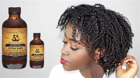 My Fast Hair Growth Using Jamaican Black Castor Oil Youtube