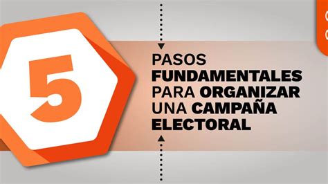 Cinco Pasos Fundamentales Para Organizar Una Campa A Electoral