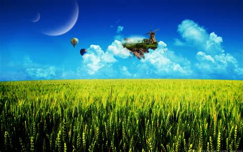 Skyland Wallpaper Photo Manipulated Nature Wallpapers In  Format For