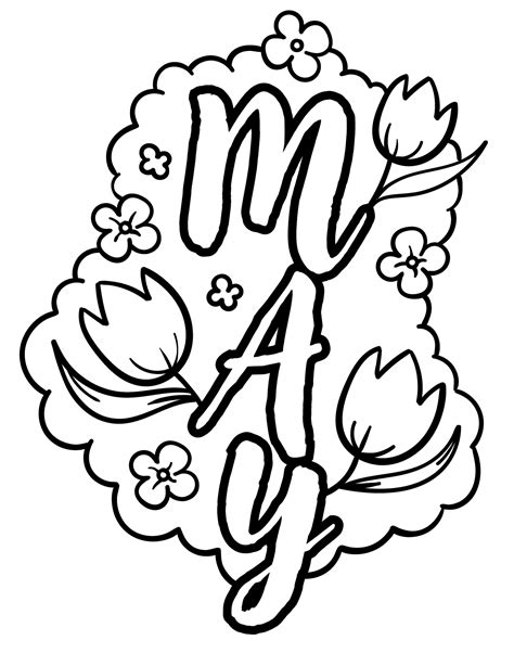 May Coloring Pages Coloring Pages For Kids And Adults