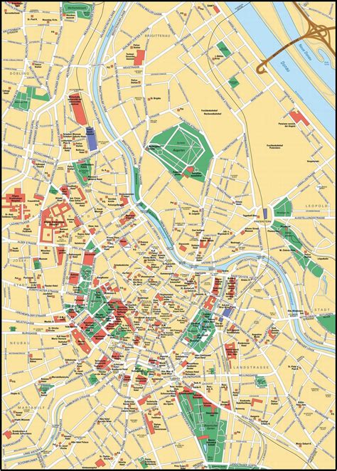 Map Of Vienna Full Size Ex
