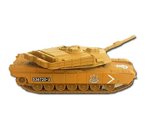 Israeli Army Marked M1 Abrams Battle Tank Diecast Toy Vehicle 138