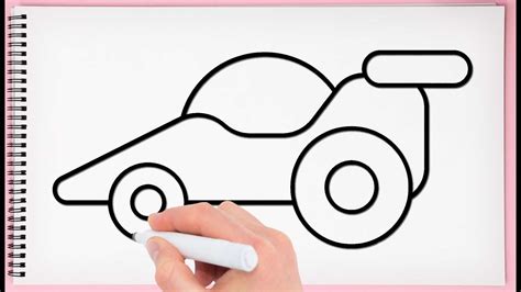 How To Draw A Toy Car Step By Step For Kids Learn Drawing Very Easy And