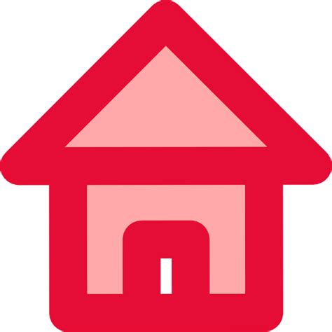 Red Home Icon Clip Art At Vector Clip Art