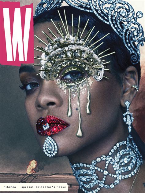 Rihanna Covers W Magazines September Issue