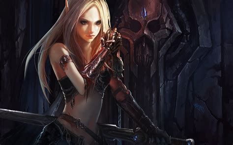 🔥 Download Blondes World Of Warcraft Blood Elf Elves Artwork Warriors