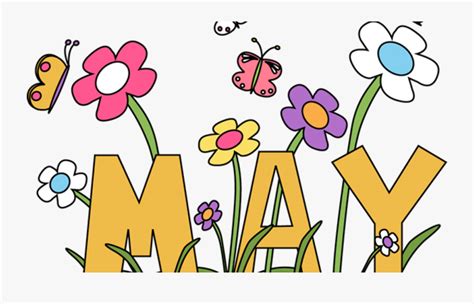 May Flowers Cliparts Suggest Month Of May Designs Free Transparent