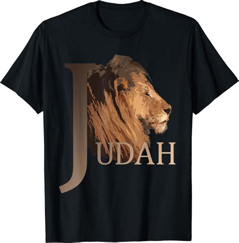 Lion Of Judah Tribe Of Judah T Shirt Uk Fashion