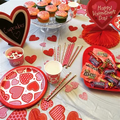 Simple Valentines Day Party Decor Ideas Classy Mommy