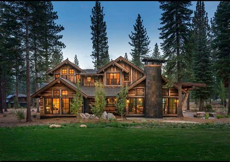 Log Love Mountain Home Exterior Cabin Style Homes Rustic House