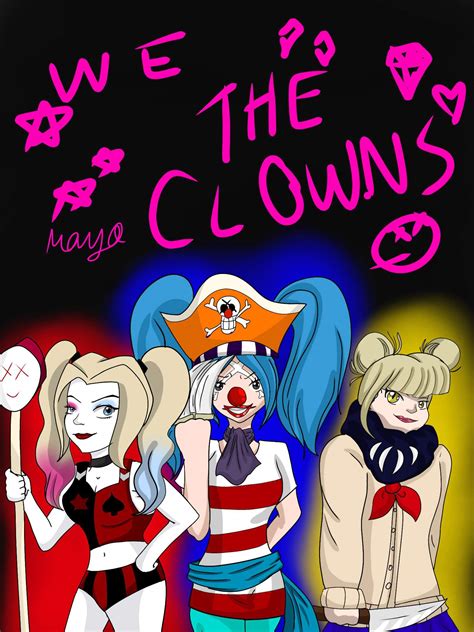 We The Clowns Dc X One Piece X Mha Crossover Ft Harley Quinn Fem
