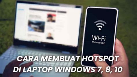 Cara Membuat Hotspot Di Laptop Windows MahesWeb