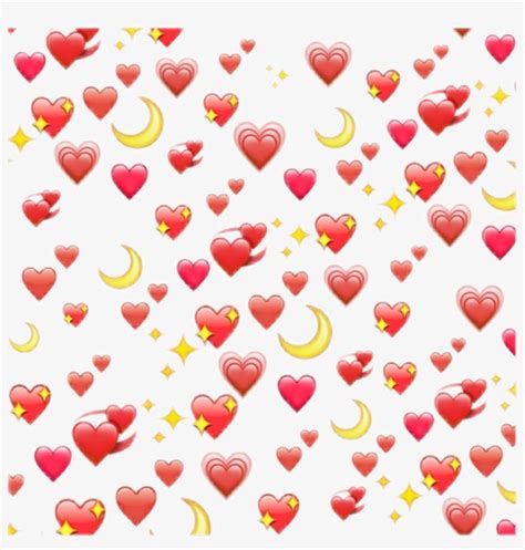 Wholesome Heart Emoji Meme Transparent Heart Emoji