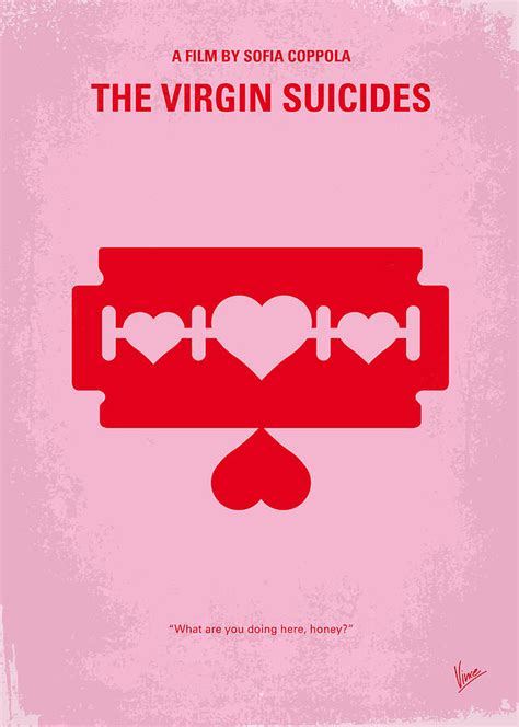 No My The Virgin Suicides Minimal Movie Poster Digital Art By Chungkong Art
