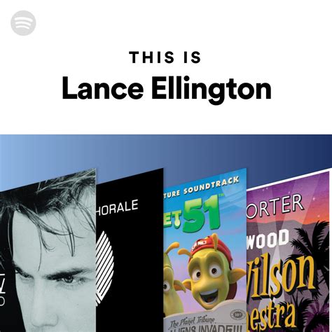 This Is Lance Ellington Spotify Playlist