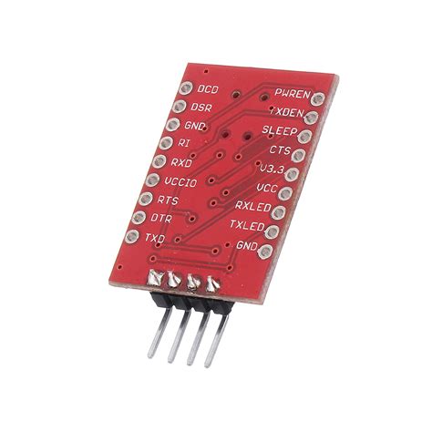 10pcs ft232rl ft232 rs232 ftdi micro usb to ttl 3 3v 5 5v serial adapter module download cable