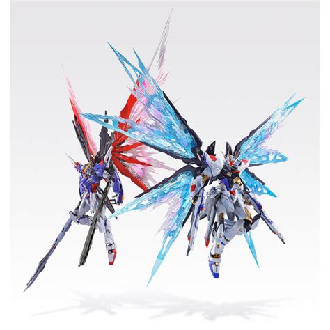 Metal Build Strike Freedom Gundam Wings Of Light Option Set Soul Blue