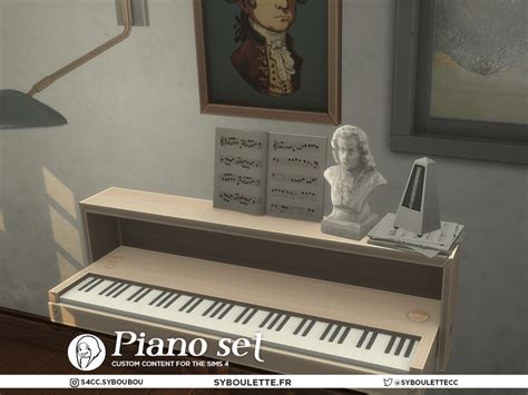 The Sims Resource Piano Set