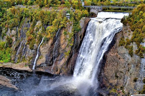 Montmorency Falls Near Québec City Canada Encircle Photos