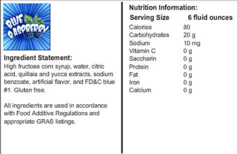 Icee Nutrition Facts Cherry Besto Blog