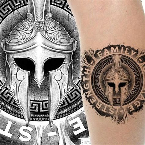 Design Cool Spartan 3d Tattoo Tattoo Contest 99designs Spartan