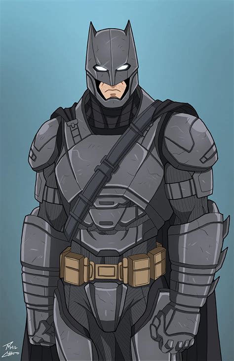 Armored Batman By Phil Cho On Deviantart