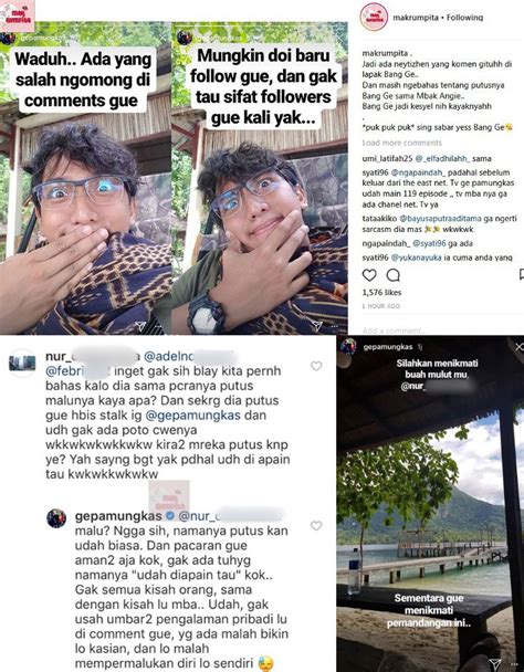 Penyebab Putus Dari Angie Ang Dibahas Ge Pamungkas Sentil Netter Ini