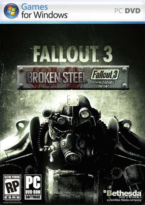 You must play the game for a couple minutes for the broken steel content to appear. PROJETO DE TRADUÇÃOBROKEN STEEL(DLC FALLOUT 3) - Fórum Tribo Gamer