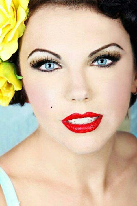 149 Best Pin Up Girl Makeup Images On Pinterest Beauty Makeup Hair