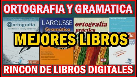Pack Libros De Ortografía Y Gramática Mejores Libros Recomendados