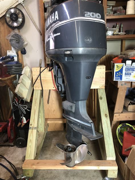 Diy Outboard Motor Stand Page 2 The Hull Truth Boating And