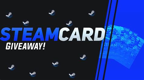 Steam Card Giveaway Easy Entry Youtube