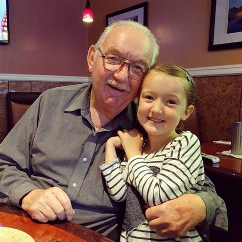 With Grandpa Susan Magnolia