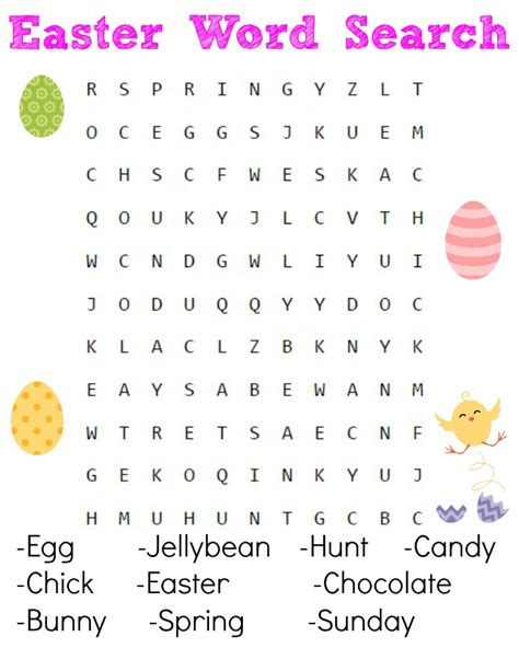 Free Printable Easter Games Love Laughter Foreverafter