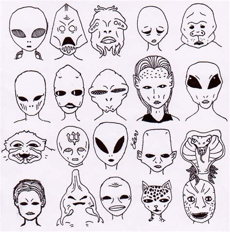 Aliens Alien Drawings Alien Art Art