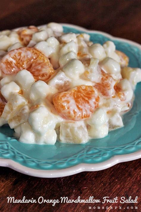 Mandarin Orange Marshmallow Fruit Salad Recipe Mom Spark Mom Blogger