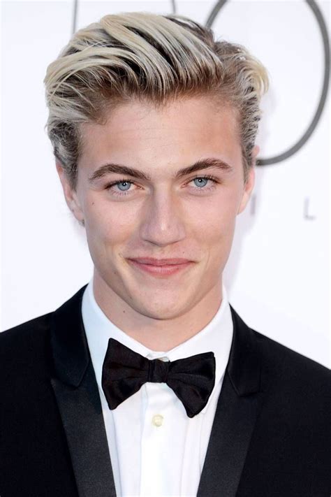 Miss Vogue Meets Lucky Blue Smith Lucky Blue Smith Lucky Blue Blonde Hair Blue Eyes