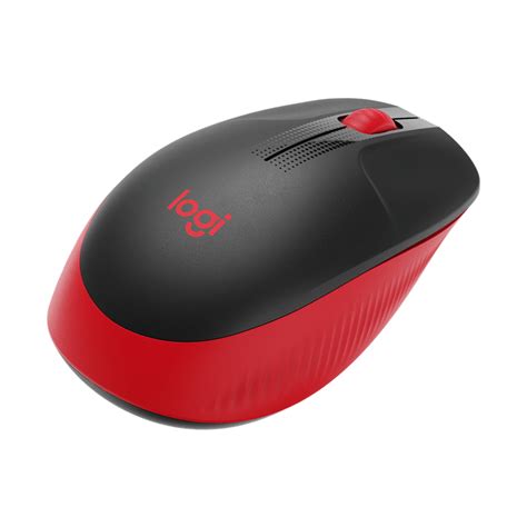 Buy The Logitech M190 Full Size Wireless Mouse Red 910 005915
