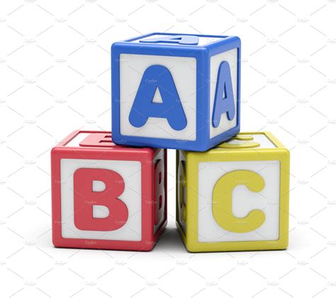 Abc Alphabet Blocks Cutout School And Education Stock Photos Creative