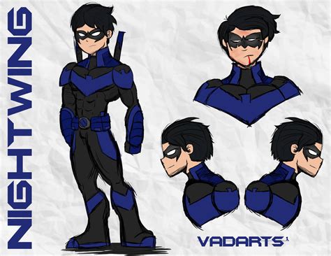 Nightwing By Vadarts On Deviantart