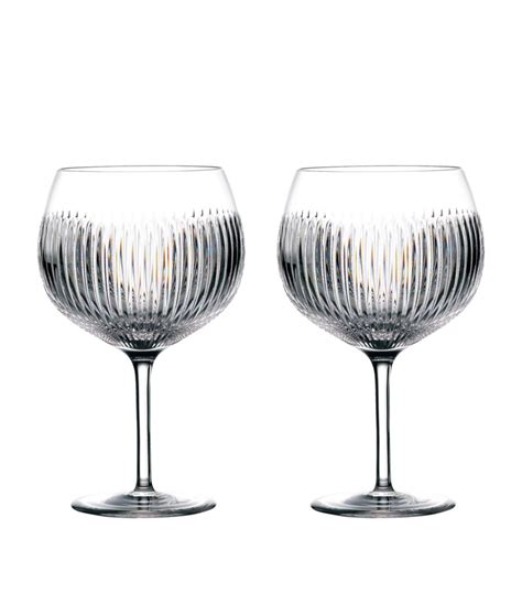 waterford gin journey aras balloon glasses set of 2 harrods us