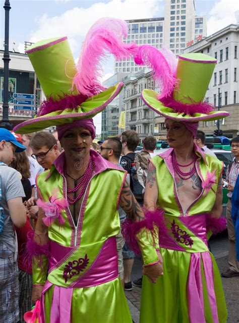 Christopher Street Day In Berlin Germany Editorial Photo Image Of