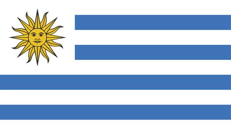 Printable Uruguay Flag Printable World Holiday