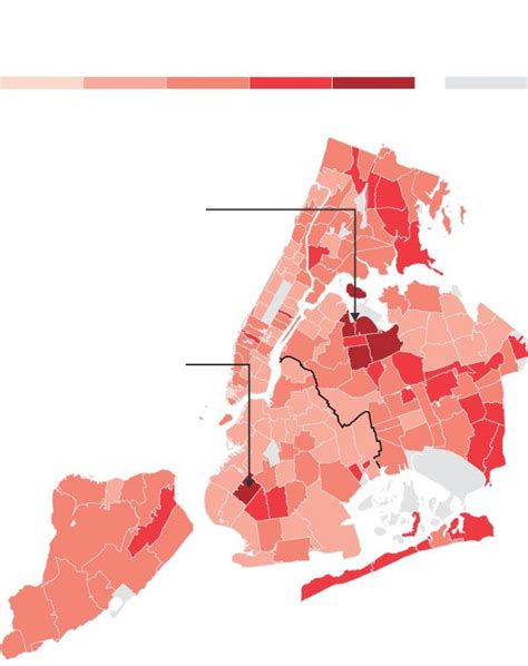 The New York Neighborhoods With The Most Coronavirus Cases Wsj