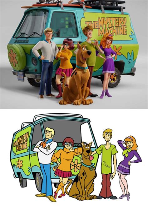 The First Official Photos Have Been Published For The Scooby Doo Remake