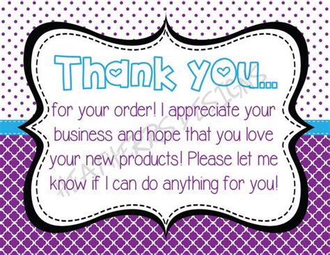 There are 403 thank you scentsy for sale on etsy, and they cost $6.07 on average. Thank You For Your Order Postcard - Direct Sales | Texts ...